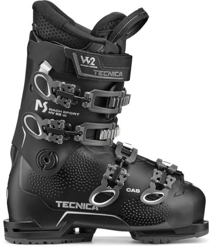 VDP Damen Skischuhe Skistiefel Skiboots - Tecnica Mach Sport HV 65 W GW - Flex 65 - MP24.0 EU38 - Gripwalk - Skischuh Ski Boots für Einsteiger und Fortgeschrittene - All Mountain Alpinskischuhe