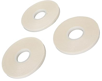 Tosuny Vattenlöslig Dubbelsidig Tejp, Tvättbar Tejp för Sömnad, Quiltning, Hantverk, 3 Rullar på 16 Yard Vardera, för Gör-det-själv, Nybörjare och Proffs