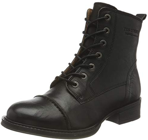 Ten Points Damen Pandora Stiefelette, Black, 35 EU
