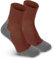 gipfelsport Wandersocken Herren & Damen, Outdoor Trekkingsocken | Hiking Socks, Wanderstrümpfe aus Merinowolle | Trekking Socken für Wandern mit extra Polster | Größe 36-38 I Braun, Dünn I 1x Paar