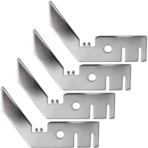 4 ganci a doppia traversa, 7,6 cm, per fondale, tubi e drappeggi, kit doppio supporto per sfondo