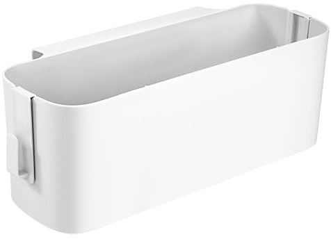 Jeesblsy Colgante de Cestas de Cama de Plástico, Organizador de Cabecera Cama de Almacenamiento Cama Colgando con 2 Gancho Desmontable para Literas, Dormitorios, Libro