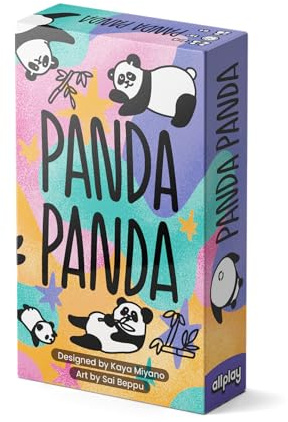 Panda Panda | Tiny Box Card Game | Fast Hand Management Game for 2–4 Players | Ages 6+ | Quick Family Fun
