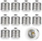 MEGYAD 10 pezzi Adattatore attacco lampada Convertitore: adattatore da E40 a E27 attacco lampadina adattatore da E40 a E27 Socket adattatore per lampada, adattatore per attacco lampada per lampade a
