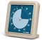 Time Timer® Retro Eco Edition visueller Timer, 20,3 cm, 60 Minuten Schreibtisch-Countdown-Uhr, hergestellt aus mindestens 20% natürlichem Pflanzenmaterial, blaues Wasser, Blau