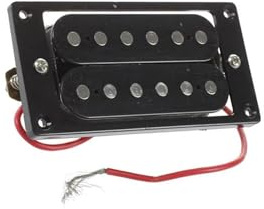 8st Svart Humbucker Dubbelspole Elgitarr Pickuper Ramskruv Elgitarr Prestanda Tillbehör