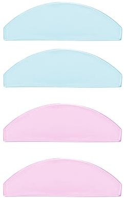Libeauty Lash Lift Shields, Korean Lash Lift Shields Flat, Self Adhesive Lash Lift Pads, Use for Softening Eyelashes, Eyelash Lift Pads, No Glue, Super Sticky, Reusable, Can be Used as Eye Patches