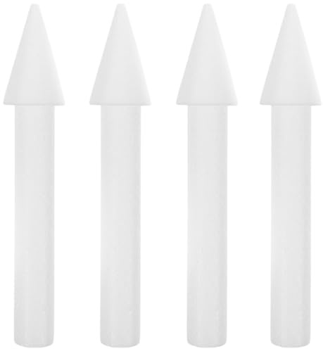 Amosfun Cake Decor Foam Dummy Set 4-Piece Castle and Princess Tower Cake Moulds for Wedding and Birthday Decoration