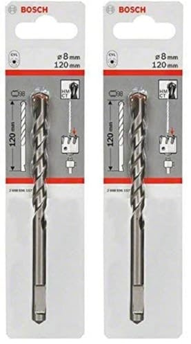 Bosch 2608596157 Porte-outil SDS-plus pour couronnes-trépans avec filetage M 16 Longueur 120 mm (Lot de 2)