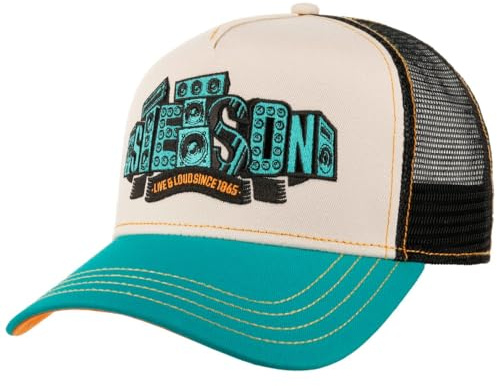 Stetson Live Loud Trucker Cap Snapback Mesh Cotton Adjustable Men Summer Winter