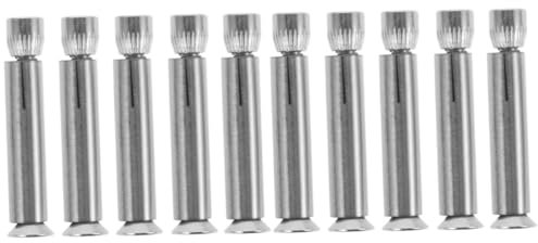 Uonlytech 10pcs Expansion Bolt Replacement Multi-use Fastening Screws for Construction