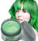 Green Hair Color Wax Temporary Washable Natural Hair Mud Wax Unisex For Halloween Christmas Easy Wash Off Hairstyle