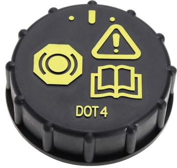 Create Idea bilbromsvätskeflaskelock reservoarskydd 1831528 BV612162AB anti-spill kompatibel med Ford Focus Mondeo Cmax Smax