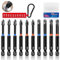 KASAFE 75mm PZ2/PH2/PZ3/PH3 Magnetic Impact Driver Bits Set,S2 Steel Phillips Pozidriv Screwdriver Bits Set, Multi-Size Durable Design for Heavy-Duty Use, Universal 1/4 Hex Shank for Power Drivers