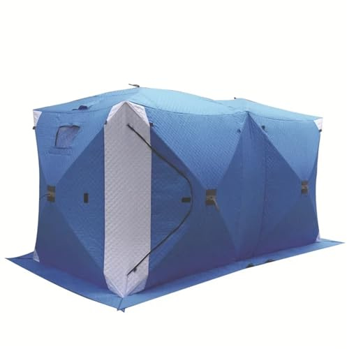 RRYPBOVG fisketält utomhus camping isolerat isfisketält (blå)