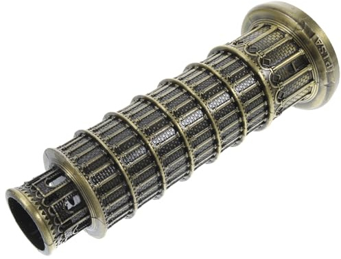 CATIEBYE Figura Torre di Pisa in Lega di Zinco Soprammobile Artigianale Europeo Decorazione Casa Vintage per Soggiorno e Ufficio Idea Regalo Originale per Appassionati di Architettura