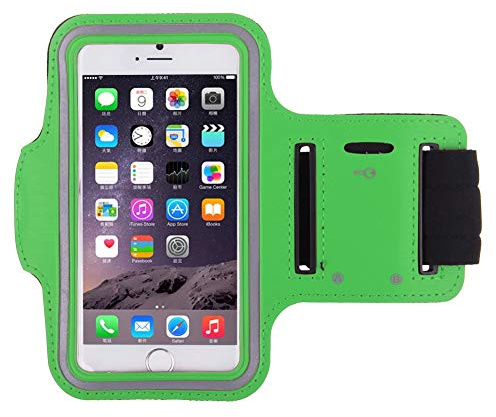 Shot Case - Breathable Sport Armband for iPhone 7 Running Apple T4 (Green Colour)