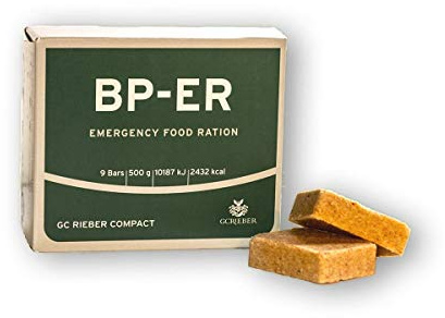BP ER Elite Emergency Food 500 Gramm Einheit Langzeitnahrung für Outdoor, Camping, Survivalfood in Krisensituationen (BPA-frei und Produkt hermetisch versiegelt)