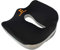 Cojín Ortopédico Coxis y Lumbar de Látex y Gel Viscoelástico Alivio Dolor de Cóccix, Ideal Camioneros, Silla Oficina y Largas Horas Sentado, Funda Lavable