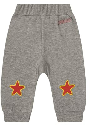 AS Roma Pantaloni Grigi con Patch, 12-24 Mesi