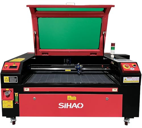 100W Macchina per incisione laser CO2 incisore laser taglio laser engraver laser cutter 900X600 mm RDWorks 220v Europlug incisore legno pelle plastica acrilico tessuti ecc (100W Con serbatoio d'acqua)