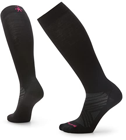 Smartwool Damen Ski Zero Cushion OTC Socken, Black, M