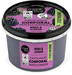 EXFOLIANTE CORPORAL PERFECCIONADOR DE MORA DE ORGANIC SHOP, 250 ML