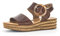 Gabor Damen Plateausandalen, Frauen Sandalen,Freizeitschuhe,offene Schuhe,Strandschuhe,Plateausandaletten,bequem,Peanut (So.cogn.),44 EU / 9.5 UK