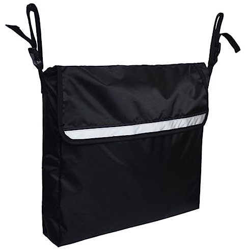 ERINGOGO Rollstuhltasche Für Armlehne Tragbare Tasche Aus Langlebige Armlehnentasche Mit Verstellbaren Gurten Geeignet Für Rollstühle Rollgeräte Und Gehhilfen Bietet Platz Für Handy Flasche