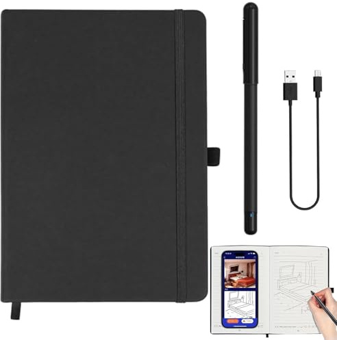 Xnote - Ai-Powered Smart Writing Set, Xnote Smart Notebook & Pen with Real-Time Sync, Digital Smart Pen, Smart Notebook Writing Pad Digital Notepad Bluetooth 5.0 for Note-taking, Sketching, Meeting
