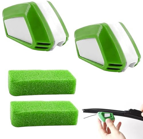 DSWERMG 2 Piezas Cortadores de Limpiaparabrisas para Chrysler 300C SRT, Coche Herramienta de Reparación Limpiaparabrisas con Esponjas