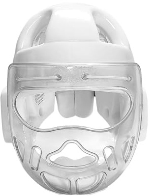 Gralara Casco da Karate, Casco da Boxe, Pratico E Leggero, Protezione per La Testa per Sparring, MMA, Grappling, Kickboxing, S