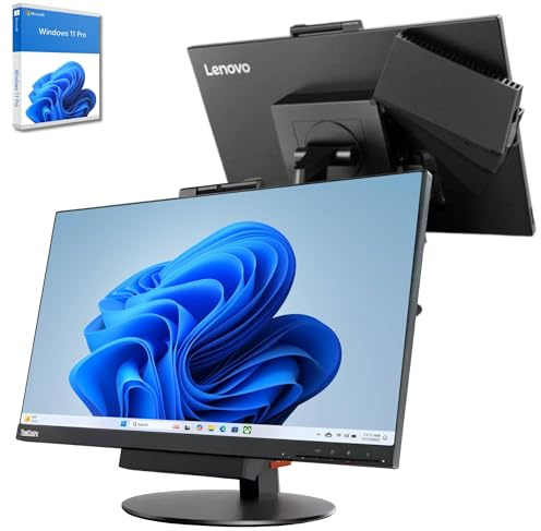 Lenovo All-in-One ThinkCentre TIO24 24″ Full HD | Intel Core i5 fino a 3.60 Ghz | 16 GB | SSD da 512 GB | Webcam Win 11 Pro 36 mesi di garanzia Office e Business (ricondizionato)