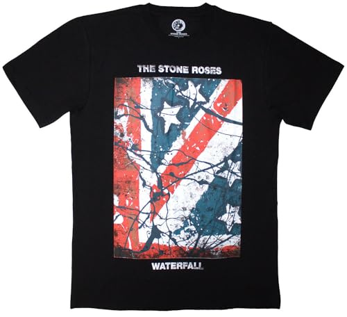 The Stone Roses Waterfall T Shirt Size M Black
