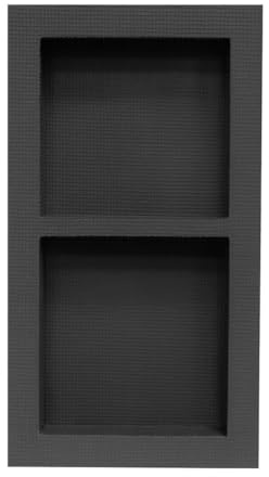 Thermopanel Waterproof Tileable Shower Niche with Flange Made of XPS Foam, Polymer Cement for Wetroom or Bathroom – Space Saving Shower Storage (12 x 12 x 12 Shower Niche)