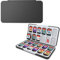 HEIYING Game Card Aufbewahrungsbox für Switch 2/ Switch OLED / Lite,Kohlenstofffaser-Oberflächenverfahren Design Speicherkartenhalter mit 24 Game Card Slots und 24 Micro SD Cards Slots