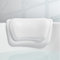 Lonkenn Oreiller de Bain, Coussins de Bain, Imperméable Coussin Baignoire PU, Oreiller de Bain avec Ventouses, Oreiller de Baignoir Ergonomique Spa, pour Baignoire, Jacuzzi, Bain à Remous, Accueil Spa