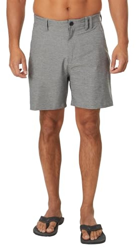 Hurley Herren Phantom Walkshort 18 Bermudas, Black Heather, 32