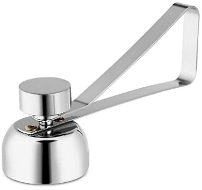 Ouvreur de Coquilles,Oeuf Topper en Acier Inoxydable Opener Bouilli Oeuf Cru Ouvert Ciseaux Petit-déjeuner Coquille Séparateur Remover Outil pour Durs à la Coque