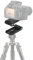 Testa Inclinabile a Z, Testa a Sfera Inclinabile a Z Pieghevole con Staffa per Piastra a Slitta Rapida per Fotocamera, Compatibile con Treppiedi, Guide, Carrelli, per Treppiedi / Fotocamere DSLR Video