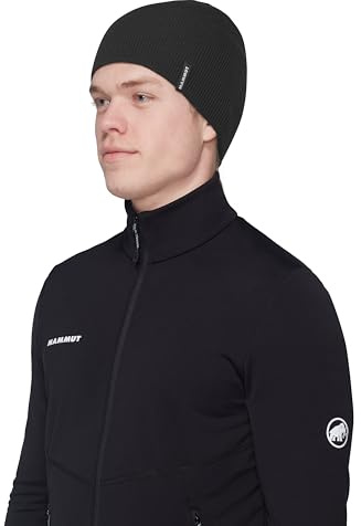 Mammut Haldigrat Beanie, Schwarz, Einheitsgröße, Schwarz, Einheitsgröße