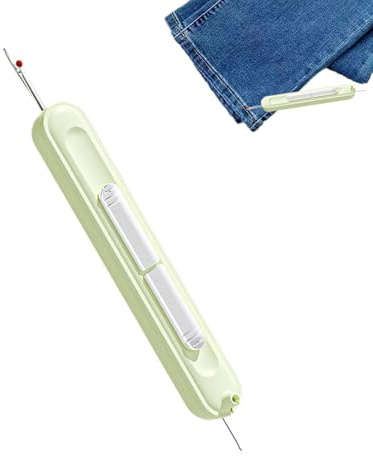 Herramienta de enhebrador de agujas, enhebrador de agujas para coser a mano | Desgarradores de costuras manuales para el hogar | Accesorios de costura multiusos para manipular agujas de todos los tama