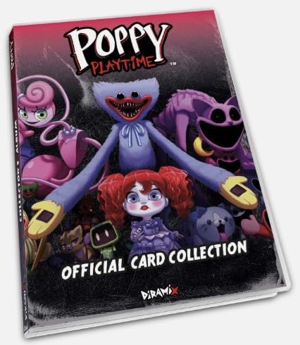 RACCOGLITORE ALBUM + 10 BUSTINE CARDS POPPY PLAYTIME DIRAMIX