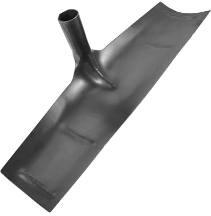 HOODANCOS Raschietto Metallico in Acciaio al Manganese 50 Cm, Pala Multifunzione per Letame di Pollame e Bovini, Attrezzo Resistente per Pulizia Fienili e Stalle Agricole