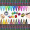 RATEL Acrylstifte Marker Stifte, 24 Farben Premium Wasserfest Paint Marker Set Wasserfest Permanent Art Filzstift Acrylic Painter für DIY Stein, Leinwand, Papier, Glasmalerei, Metall-Mittlerer Spitze
