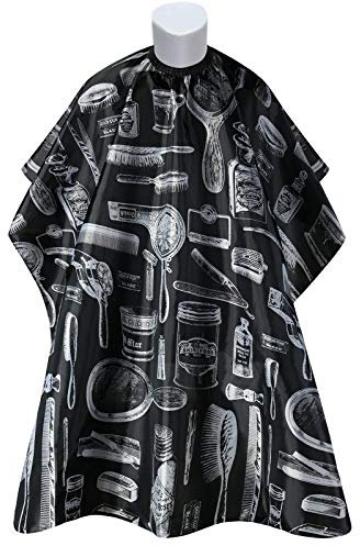 URAQT Haarschnitt Friseurumhänge, Barber Cape Friseursalon Umhänge Cape Haarschneideumhang mit Klettverschluss Für Salon Haarschneiden Friseur