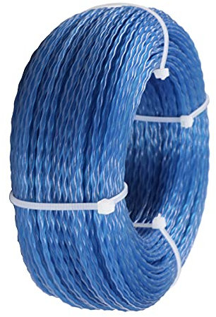 Grass Strimmer Line Trimmer Cord Twist lines Universal Replacement Trimmer Lines Star Line Eater Weed Strimmer Wire String Brush Cutter for all Garden Grass Strimmers (2.0MMx90M)