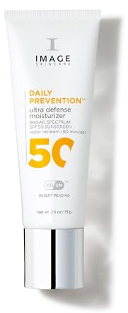 Image Skincare - Daily Prevention Ultra Defense Moisturizer SPF 50-73g – Sonnenschutz - Feuchtigkeitsspendende Tagescreme mit Bio-Kakaobutter & Ectoin für Hautschutz