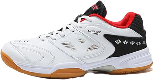 Fooceoute Scarpe da tennistavolo da Uomo,Scarpe estive da Ping-Pong,Scarpe da Squash Unisex,Resistente all'Usura,Leggere,Traspiranti,per Tennis,Badminton e Altri Sport