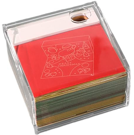 Timepiece kalender, anteckningsbok planerare organisatör, ripp iväg kalender 3D jul med omslag, för familj vuxna daglig planering sysslor spårning schema hantering tidshantering hemmakontor klassrum